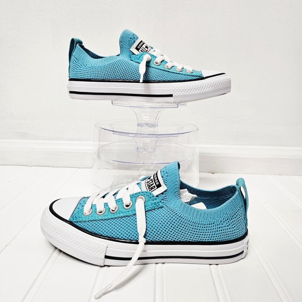 CONVERSE Chuck Taylor All Star SNEAKERS YOUTH shoe,12 BLUE AQUA
